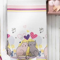 Drap housse enfant 90x190 en coton