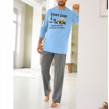 Pyjama Lucky Luke manches longues