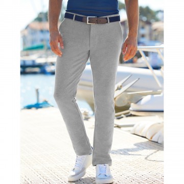 Pantalon en molleton coupe chino