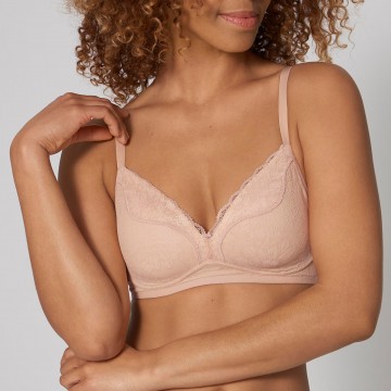 Soutien-gorge ampliforme dentelle "fit smart"- sans armatures