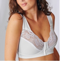 Soutien-gorge minimiseur ouverture devant sans armatures