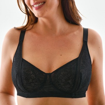 Soutien-gorge minimiseur dentelle - sans armatures