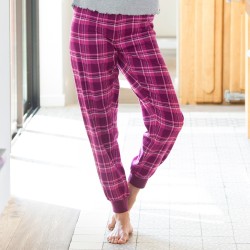 Pantalon de pyjama en flanelle à carreaux