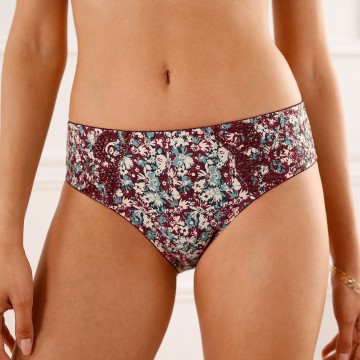 Culotte coton imprimé floral - lot de 2