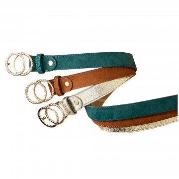 Ceinture double boucle