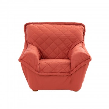 Housse bachette matelassée fauteuil accoudoirs