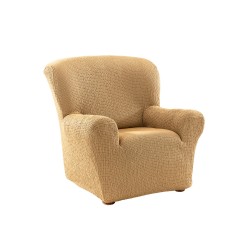 Housse extensible jacquard gaufré fauteuil