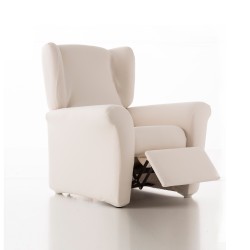 Housse unie fauteuil bi-extensible