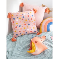 Lot de 2 housses de coussin Princesse