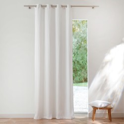 Rideau double gaze de coton 135x180 cm