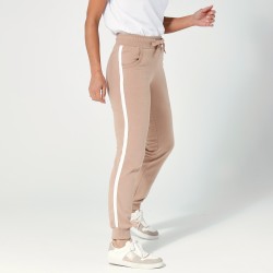 Pantalon blousant bicolore