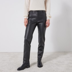 Pantalon fuselé, aspect cuir(1)