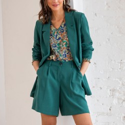 Veste blazer fluide manches longues