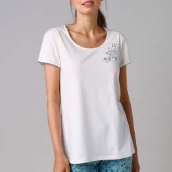 Tee-shirt de pyjama manches courtes