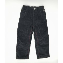 Pantalon velours doublé polaire bébé garçon