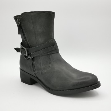 Boot cuir femme