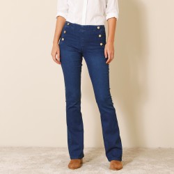 Jegging ventre plat forme bootcut denim ultra stretch