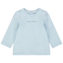 Tee-shirt manches longues en coton bio bébé garçon