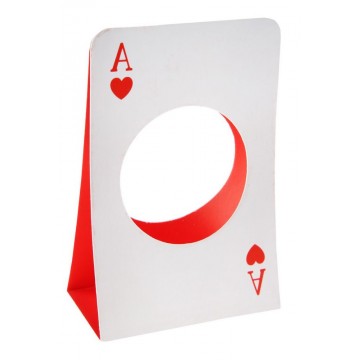 Marque place Poker - lot de 6