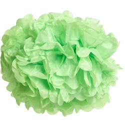 Lot de 3 pompons papier 30 cm