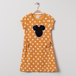 Robe en molleton "Minnie" en sequins magiques fille