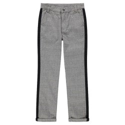 Pantalon à carreaux Prince de Galles fille