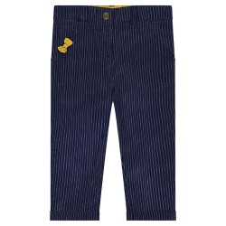 Pantalon chino à rayures fantaisie bébé garçon