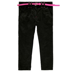 Pantalon chino avec ceinture fille