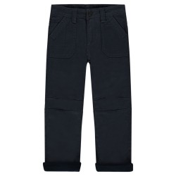 Pantalon coupe slim avec rabats garçon