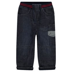 Jeans droit doublé jersey bébé garçon