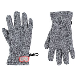 Gants magiques extensibles en tricot chiné fille