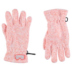 Gants magiques extensibles en tricot chiné fille