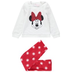 Pyjama en sherpa "Minnie" en sequins fille