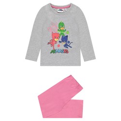 Pyjama long en jersey "Pyjamasques" fille