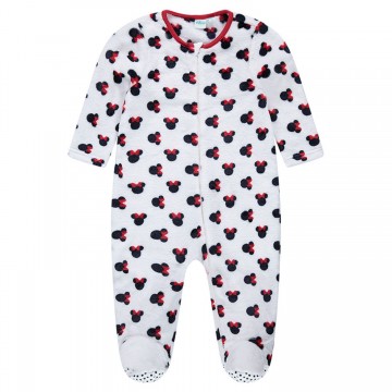 Surpyjama en velours "Minnie" bébé fille