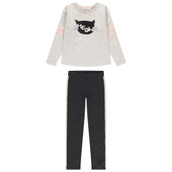 Ensemble jogging en molleton fille