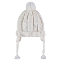 Bonnet péruvien doublé polaire fille