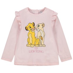 Tee-shirt manches longues "Simba & Nala" bébé fille