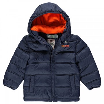 Parka à capuche doublé polaire bébé garçon