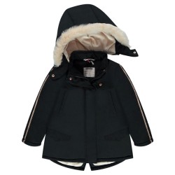 Parka longue doublée sherpa doublée sherpa fille