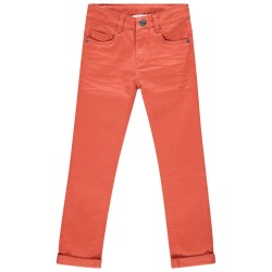 Pantalon en twill slim garçon