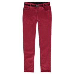 Pantalon slim en twill fille