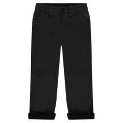 Pantalon toile doublé polaire garçon