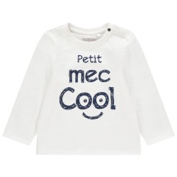 Tee-shirt manches longues en coton bio bébé garçon