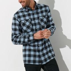 Chemise carreaux écossais flanelle