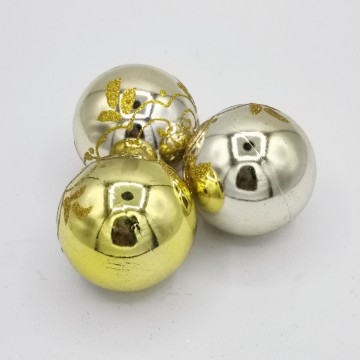 Lot de 3 boules de Noël