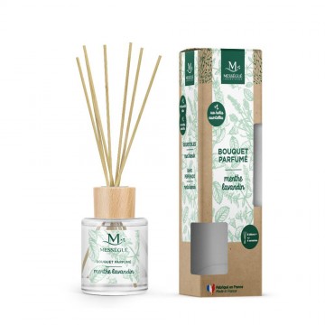 Bouquet parfumé Menthe 8 bâtonnets