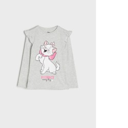 Tee-shirt manches longues "Marie des Aristocats" fille