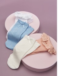 Lot de 4 paires de chaussettes bébé fille