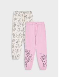 Lot de 2 pantalons de jogging "Bambi" fille